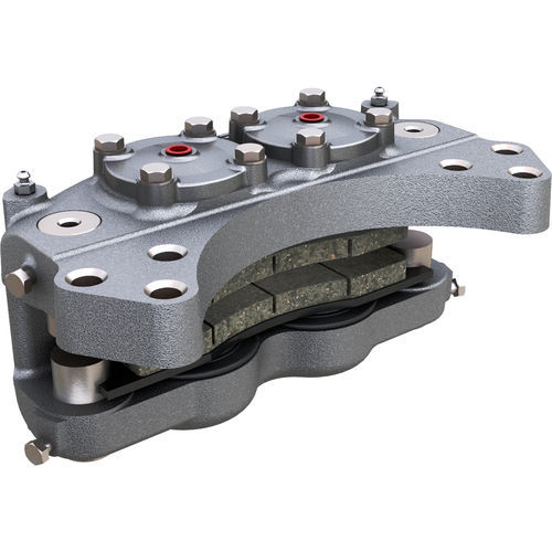 Freno de disco con estribo - AA4  - Carlisle Industrial Brake and Friction - de fricción / hidráulico