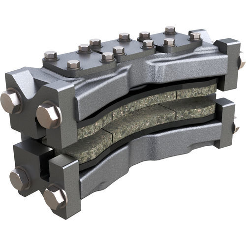 Freno de disco con estribo - J6 - Carlisle Industrial Brake and Friction - hidráulico