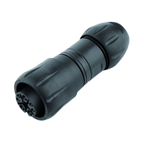 Conector de datos - 696 series  - Franz Binder GmbH + Co. Elektrische Bauelemente KG - de alimentación eléctrica / DIN / circular
