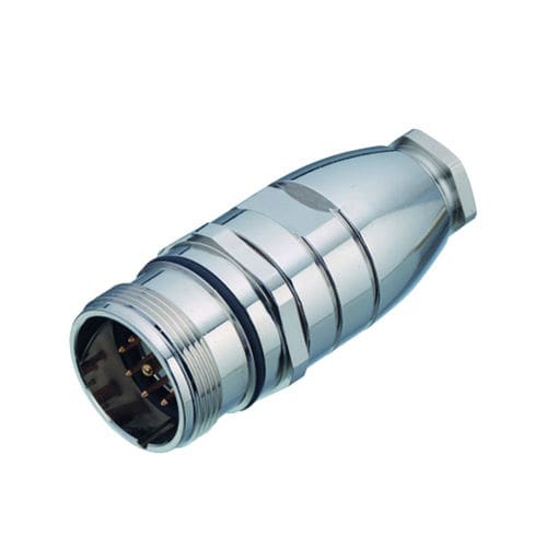 Conector de alimentación eléctrica - 623 series - Franz Binder GmbH + Co. Elektrische Bauelemente KG - DIN / circular / macho