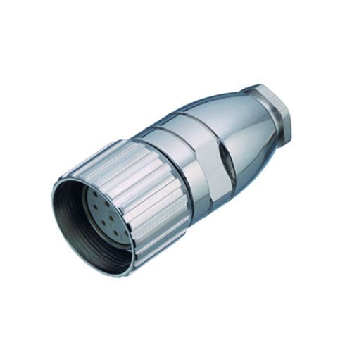 Conector de alimentación eléctrica - 623 series - Franz Binder GmbH + Co. Elektrische Bauelemente KG - DIN / recto / circular