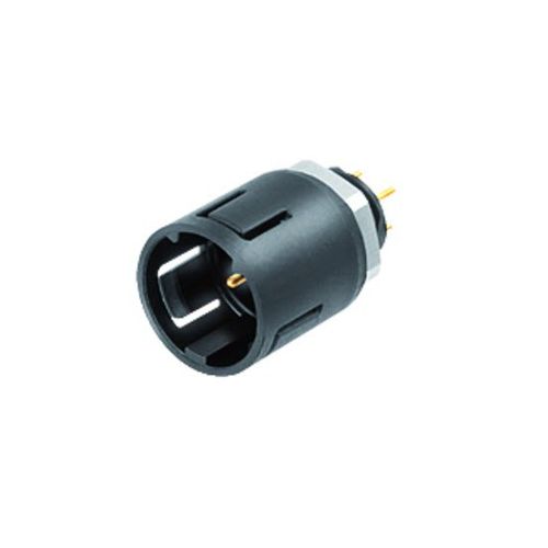Conector de alimentación eléctrica - 620 series - Franz Binder GmbH + Co. Elektrische Bauelemente KG - circular / macho / de presión