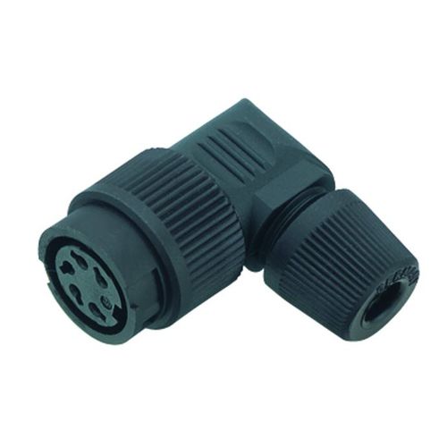 Conector RF - 678 series - Franz Binder GmbH + Co. Elektrische Bauelemente KG - DIN / acodado / circular