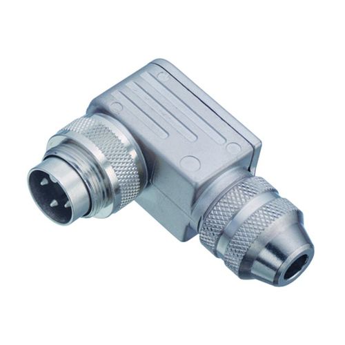Conector RF - 423 series - Franz Binder GmbH + Co. Elektrische Bauelemente KG - acodado / circular / macho