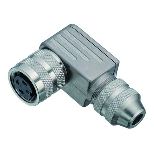 Conector RF - 423 series - Franz Binder GmbH + Co. Elektrische Bauelemente KG - DIN / acodado / circular