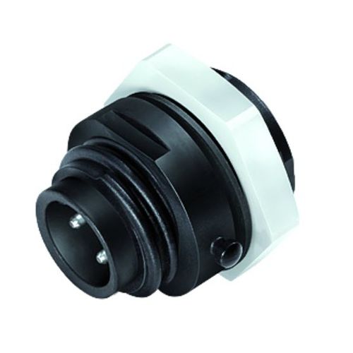 Conector de alimentación eléctrica - 692/693 series - Franz Binder GmbH + Co. Elektrische Bauelemente KG - circular / macho / con dispositivo de bloqueo mediante tornillo