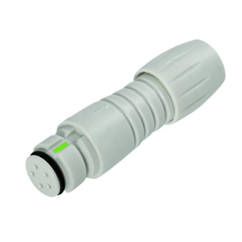 Conector de alimentación eléctrica - 620 MED series - Franz Binder GmbH + Co. Elektrische Bauelemente KG - circular / hembra / de presión