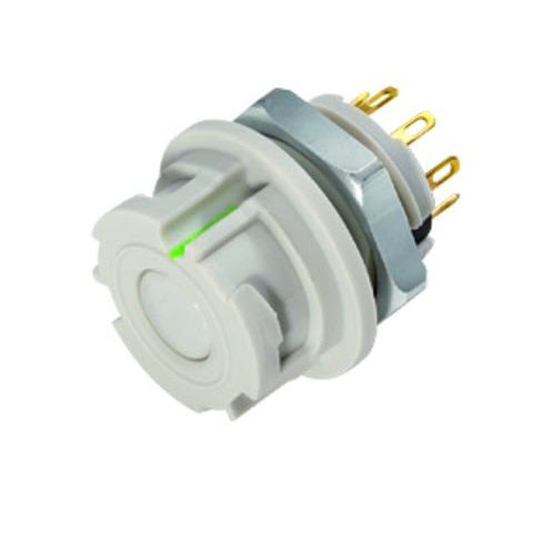 Conector de datos - 770 MED series - Franz Binder GmbH + Co. Elektrische Bauelemente KG - de alimentación eléctrica / circular / hembra