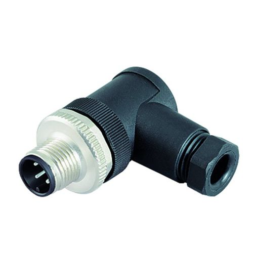 Conector de datos - 715 series - Franz Binder GmbH + Co. Elektrische Bauelemente KG - de alimentación eléctrica / acodado / circular