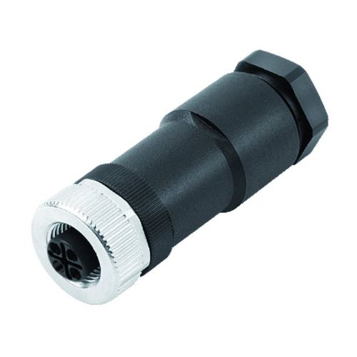 Conector de datos - 814 series - Franz Binder GmbH + Co. Elektrische Bauelemente KG - de alimentación eléctrica / circular / hembra
