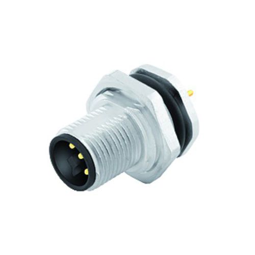 Conector de datos - 813 series - Franz Binder GmbH + Co. Elektrische Bauelemente KG - de alimentación eléctrica / macho / para soldadura por ola