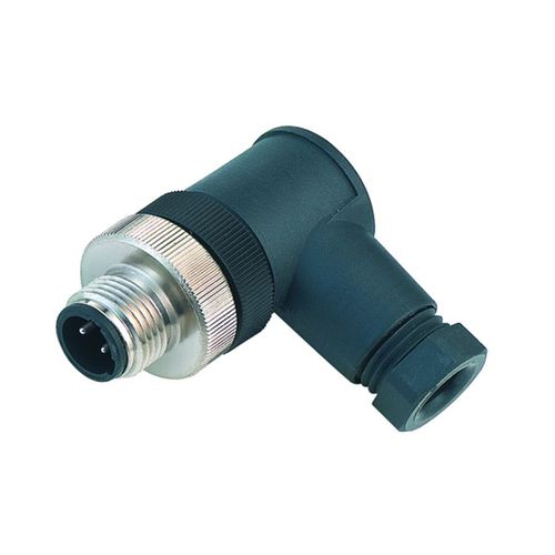Conector de datos - 815 series - Franz Binder GmbH + Co. Elektrische Bauelemente KG - de alimentación eléctrica / acodado / macho