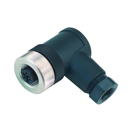 Conector de datos - 815 series - Franz Binder GmbH + Co. Elektrische Bauelemente KG - de alimentación eléctrica / acodado / hembra