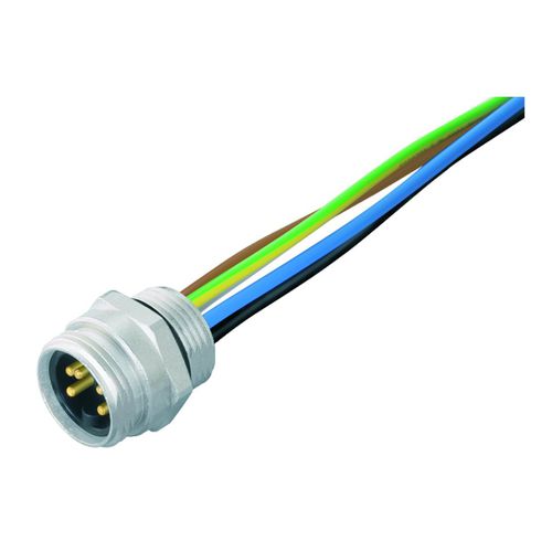 Conector de datos - 870 series - Franz Binder GmbH + Co. Elektrische Bauelemente KG - de alimentación eléctrica / circular / macho