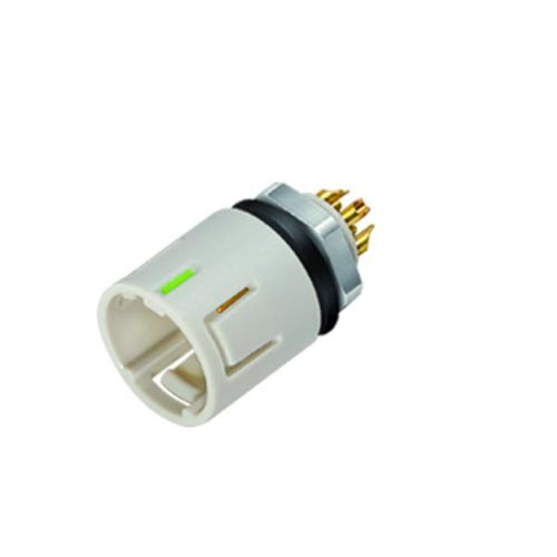 Conector de alimentación eléctrica - 620 MED series - Franz Binder GmbH + Co. Elektrische Bauelemente KG - circular / macho / de presión