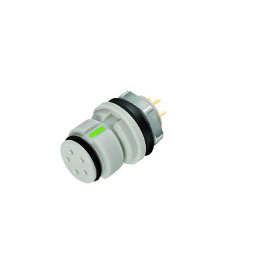 Conector de alimentación eléctrica - 620 MED series - Franz Binder GmbH + Co. Elektrische Bauelemente KG - circular / hembra / de presión