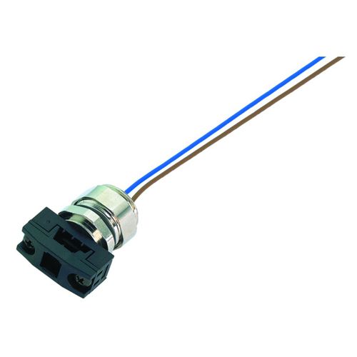 Conector de alimentación eléctrica - 775 series - Franz Binder GmbH + Co. Elektrische Bauelemente KG - con brida / para sensor / para actuador