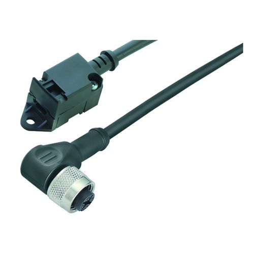 Conector de alimentación eléctrica - 775 series - Franz Binder GmbH + Co. Elektrische Bauelemente KG - moldeado sobre pieza modelo / recto / acodado