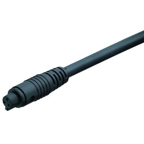 Conector de alimentación eléctrica - 709 series - Franz Binder GmbH + Co. Elektrische Bauelemente KG - circular / hembra / de presión