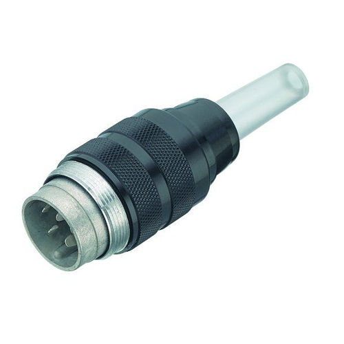 Conector de alimentación eléctrica - 691 series - Franz Binder GmbH + Co. Elektrische Bauelemente KG - DIN / recto / circular