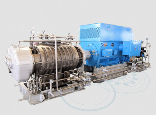 Soplador de gas - Shandong Zhangqiu Blower Co.,Ltd - de rotor / de lóbulos de tipo Roots / monoetapa