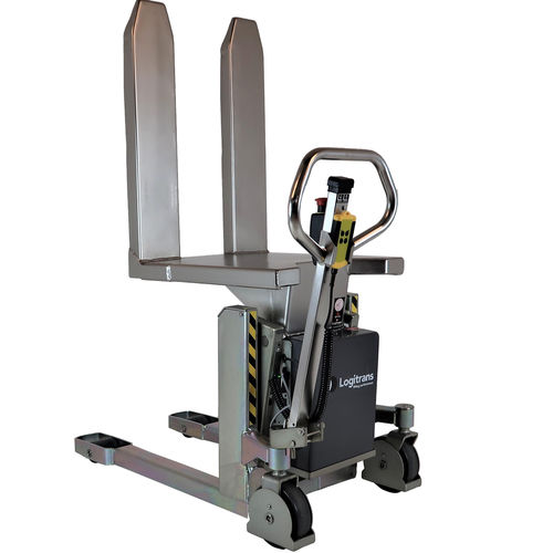 Inclinador eléctrico - LT RF-Inox - Logitrans - de cajas / de acero inoxidable / 90°