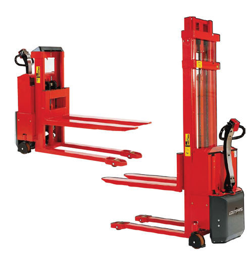 Apiladora eléctrica - SELF Maxi series - Logitrans - con operador a pie