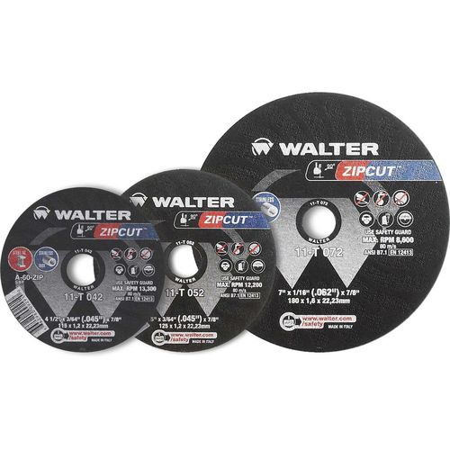 Disco tronzador para acero - ZIPCUT™ / ZIPCUT™ Spin-On  - WALTER - de acero / fino