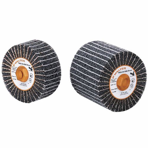 Muela de acabado - TWO-IN-ONE™ / TWO-IN-ONE™ TURBO - WALTER - cilíndrica / de acero inoxidable