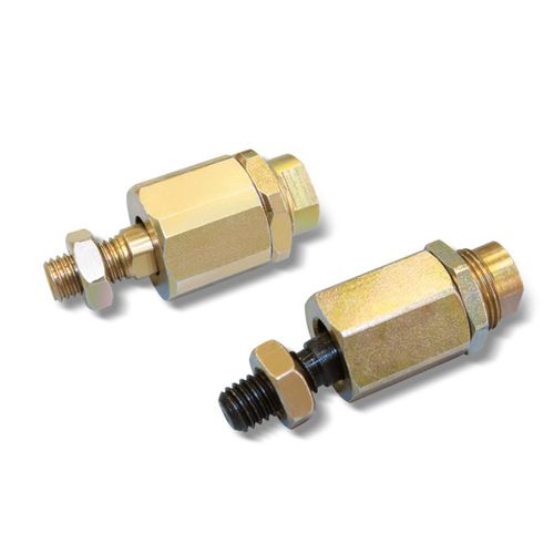 Racor para vacío - GSM series - VUOTOTECNICA - de rosca / de acero templado / giratorio