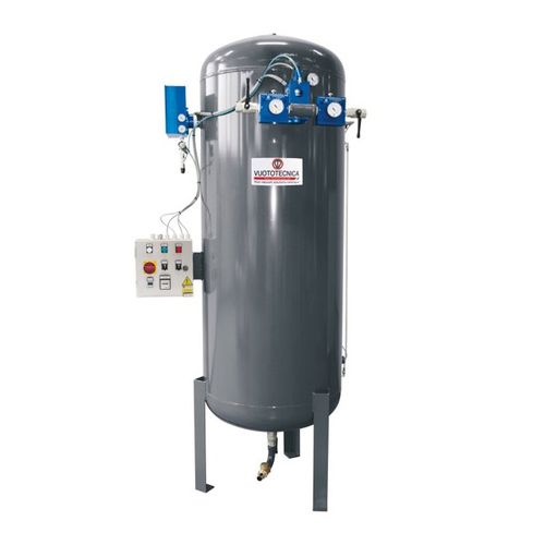 Grupo de vacío con bomba de paletas - DVL series - VUOTOTECNICA - industrial / multietapa / vertical