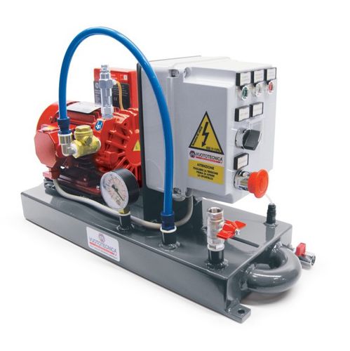 Grupo de vacío con bomba de paletas - DO series - VUOTOTECNICA - seco / lubricado / industrial