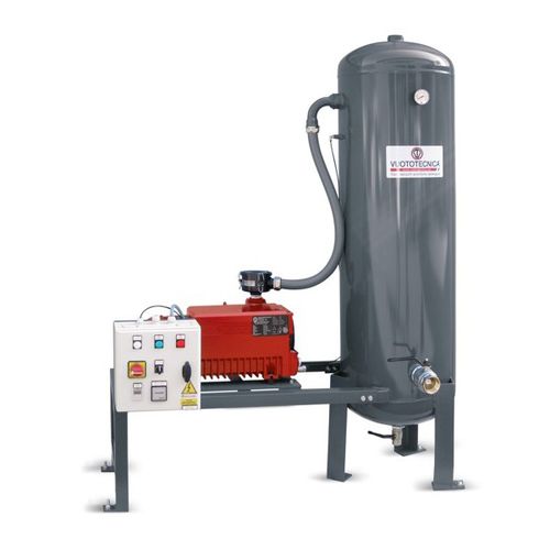 Grupo de vacío con bomba de paletas - DV series - VUOTOTECNICA - industrial / automático / vertical