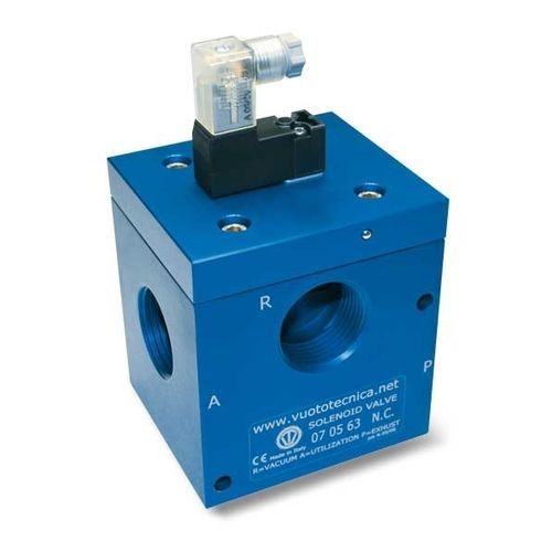 Electroválvula de control directo - 070x63Nx series - VUOTOTECNICA - de 3 vías / NC / NA