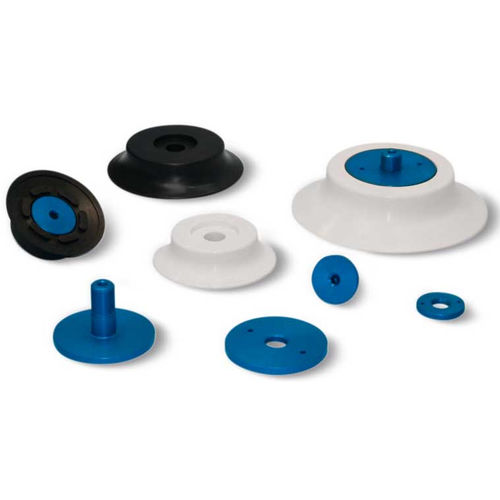 Ventosa redonda - 017624 - VUOTOTECNICA - plana / de silicona / de caucho