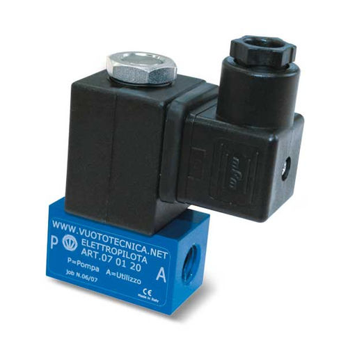 Electroválvula de control directo - 070x20 series - VUOTOTECNICA - de 2 vías / normalmente cerrada / aire