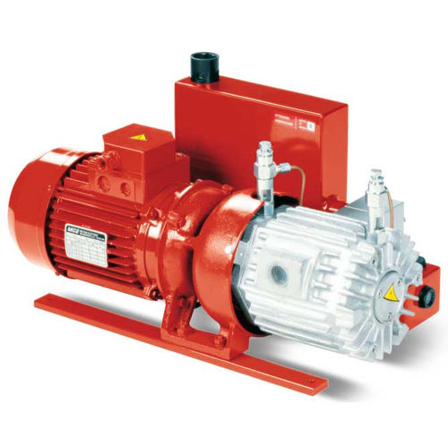 Bomba de vacío de paletas - VTL FG series - VUOTOTECNICA - lubricada con aceite / monoetapa / con accionamento eléctrico