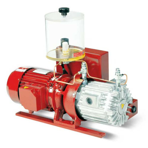 Bomba de vacío de paletas - VTLP FG series - VUOTOTECNICA - con lubricación por aceite perdido / monoetapa / con accionamento eléctrico