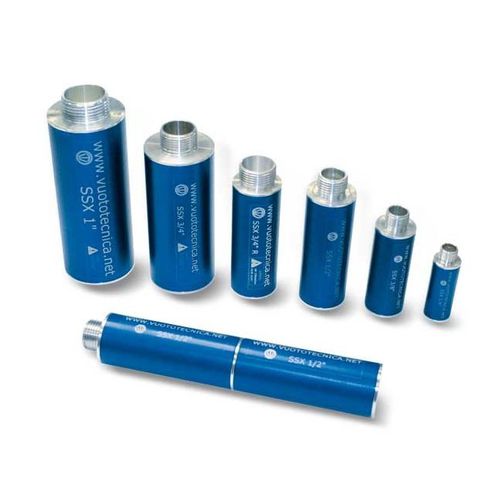 Silenciador de escape - SSX series - VUOTOTECNICA - para bomba de vacío / para compresor / tubular