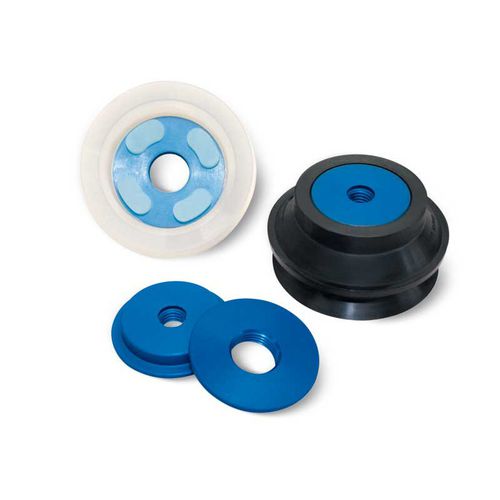 Ventosa de fuelle - 017542  - VUOTOTECNICA - circular / de silicona / de caucho