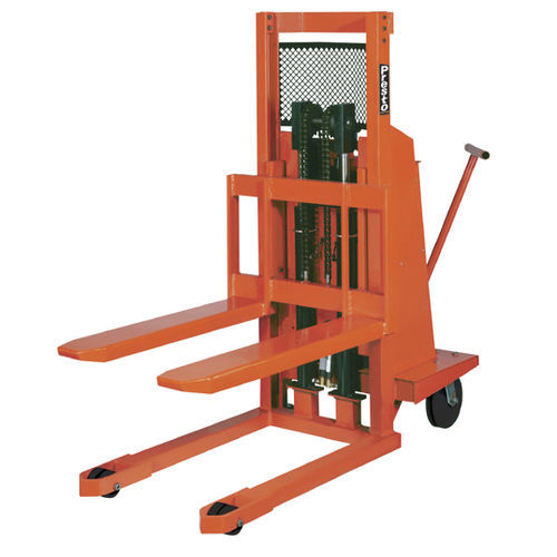 Apiladora de posicionamiento - WP series - Presto Lifts - alimentada por batería / manual / con operador a pie