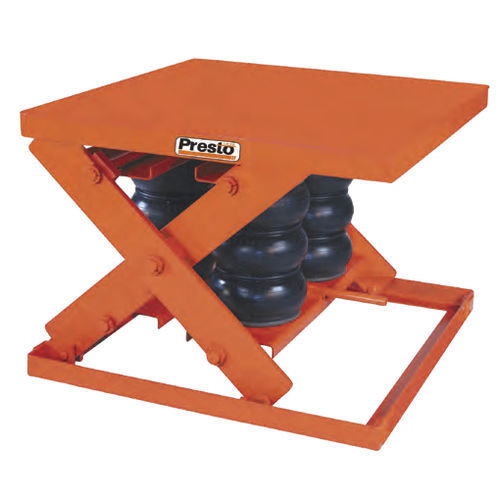 Mesa elevadora de tijera - AXS series - Presto Lifts - con pedal / neumática / estacionaria
