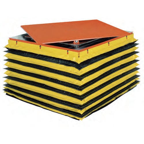 Mesa elevadora con tabla giratoria - AXR series - Presto Lifts - de tijera / de fuelle / con pedal