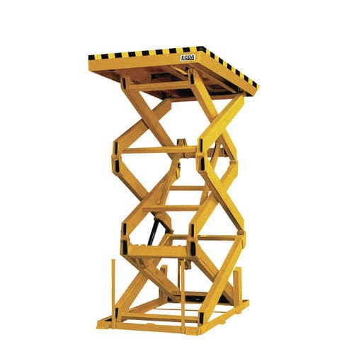 Mesa elevadora de triple tijera - TSL series - Presto Lifts - eléctrica / estacionaria / para cargas pesadas