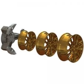Mandril de torno 3 mordazas - QLC-KTUL - ITW Workholding - para mecanizado / de ruedas / motorizado