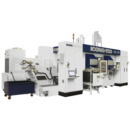 Centro de mecanizado CNC 4 ejes - ICON 6-150 - Hydromat - vertical / para acero / para acero inoxidable