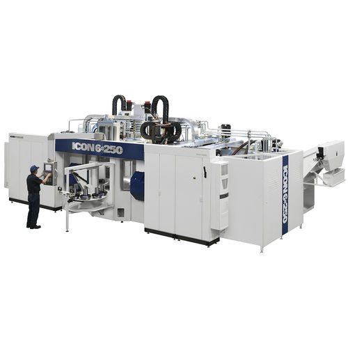 Centro de mecanizado CNC 4 ejes - ICON 6-250 - Hydromat - vertical / HSK A-63 / 12 herramientas