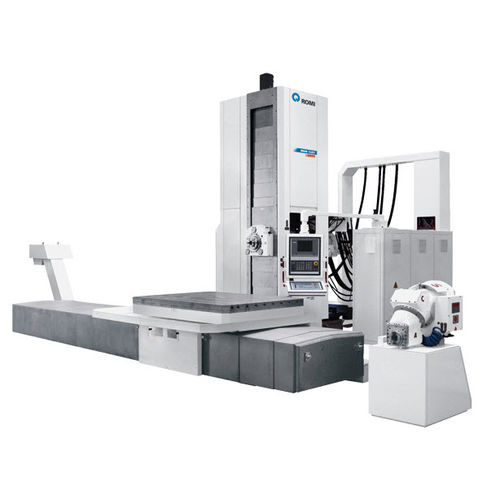 Mandrinadora CNC - LAZZATI HBM 130T - Romi - horizontal / 4 ejes / para taladrado