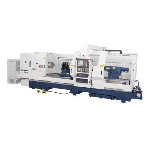 Torno CNC - C 830 - Romi - horizontal / 2 ejes / para mecanizado pesado