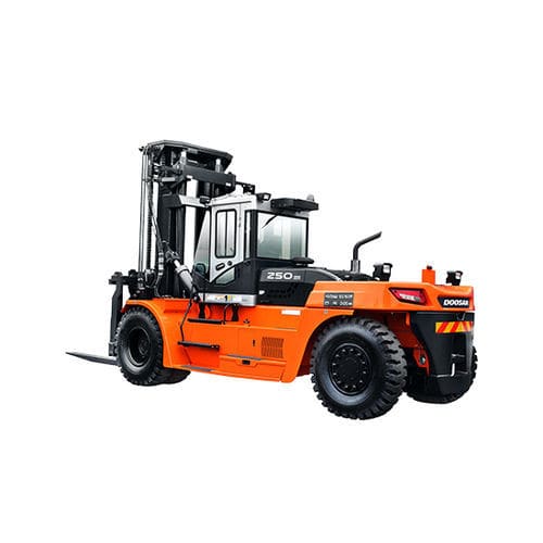 Carretilla elevadora diésel - DV250S-7 - Daewoo Industrial Vehicles - con operador sentado / de manipulación / industrial